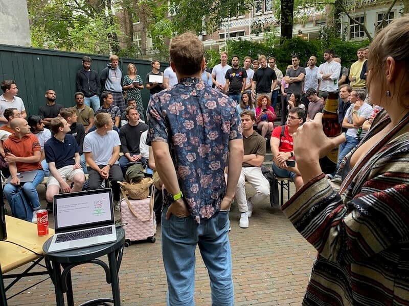 Event in Garden